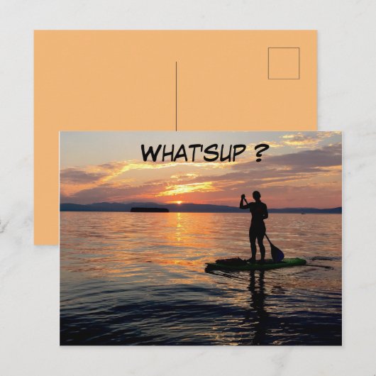 briefkaart omhoog (Voorkant / Achterkant)