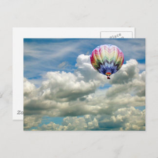 Briefkaart - OMHOOG ... Omhoog ... omhoog ...