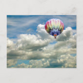 Briefkaart - OMHOOG ... Omhoog ... omhoog ... (Voorkant)