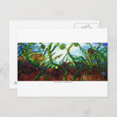 Briefkaart onbevangen wateren (Voorkant / Achterkant)