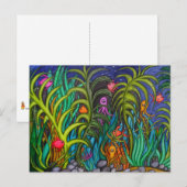 Briefkaart onder het zee (Voorkant / Achterkant)