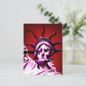 Briefkaart onderdrukking (Staand voorkant)