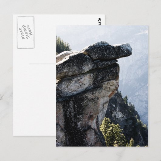 Briefkaart ongesproken aanwezigheid (Voorkant / Achterkant)