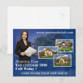 Briefkaart onroerend goed (Voorkant / Achterkant)