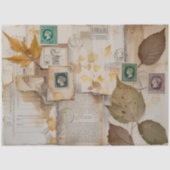 " Briefkaart ontkoppelde tissuepapier – groot S (Voorkant)