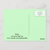 briefkaart ontspannen (Achterkant)