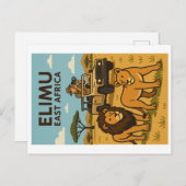  briefkaart - Oost-Afrika (Voorkant / Achterkant)