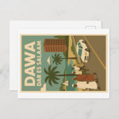  briefkaart - Oost-Afrika (Voorkant / Achterkant)