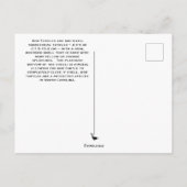 Briefkaart oosterbox schildpad (Achterkant)