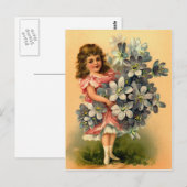  Briefkaart op de geboorte (Voorkant / Achterkant)