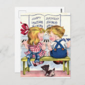  Briefkaart op de geboorte (Voorkant / Achterkant)