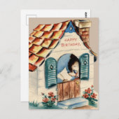  Briefkaart op de geboorte (Voorkant / Achterkant)