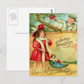  Briefkaart op de geboorte (Voorkant / Achterkant)