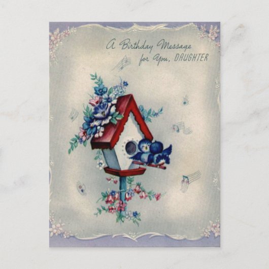  Briefkaart op de geboorte (Voorkant)