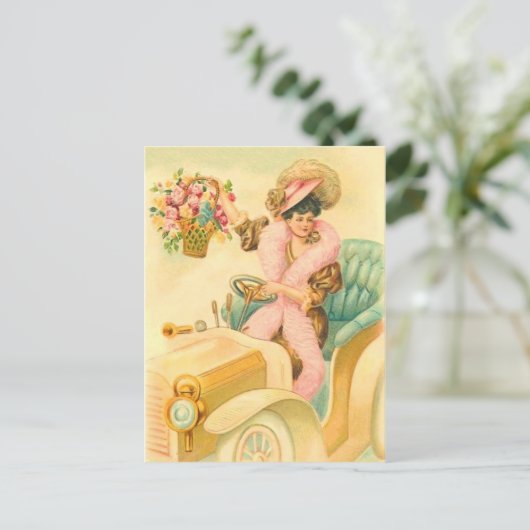  Briefkaart op de geboorte (Staand voorkant)