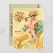  Briefkaart op de geboorte (Voorkant / Achterkant)