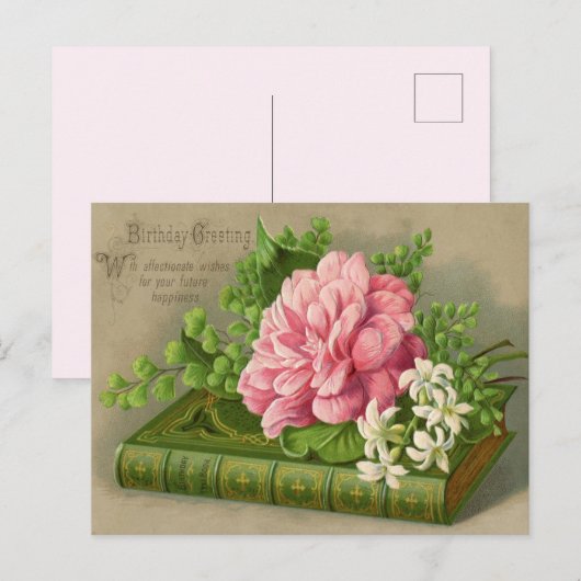  Briefkaart op de geboorte (Voorkant / Achterkant)