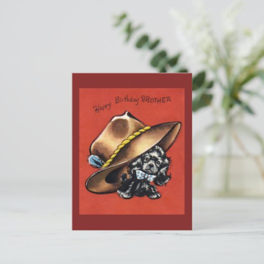  Briefkaart op de geboorte (Staand voorkant)