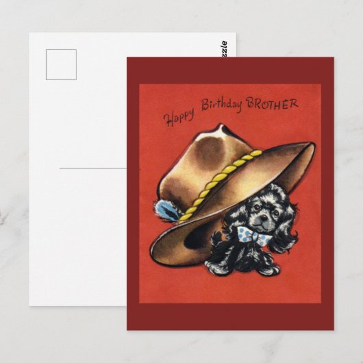  Briefkaart op de geboorte (Voorkant / Achterkant)