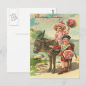  Briefkaart op de geboorte (Voorkant / Achterkant)