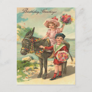  Briefkaart op de geboorte