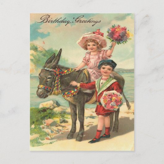  Briefkaart op de geboorte (Voorkant)