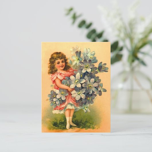  Briefkaart op de geboorte (Staand voorkant)