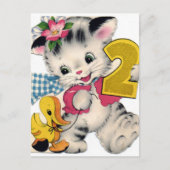 Briefkaart op de geboorte (Voorkant)