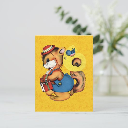  Briefkaart op de geboorte (Staand voorkant)