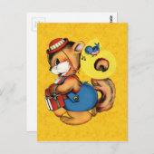  Briefkaart op de geboorte (Voorkant / Achterkant)