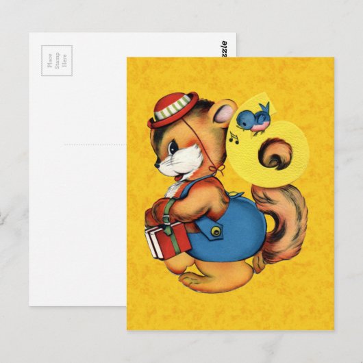  Briefkaart op de geboorte (Voorkant / Achterkant)