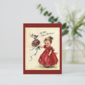  Briefkaart op de geboorte (Staand voorkant)