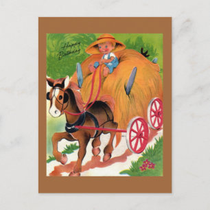 Briefkaart op de geboorte