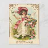 Briefkaart op de geboorte (Voorkant)