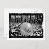 Briefkaart op de grond (Voorkant / Achterkant)