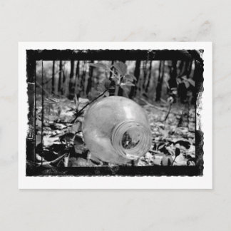 Briefkaart op de grond