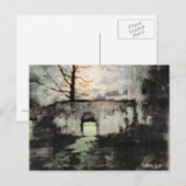 Briefkaart op de grond (Voorkant / Achterkant)