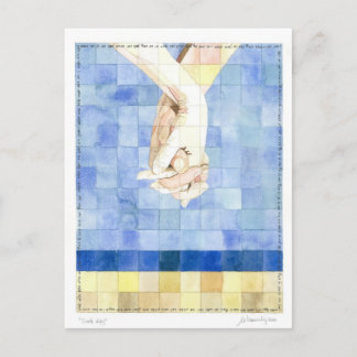 Briefkaart op de zesde dag (7 dagen aanmaak)