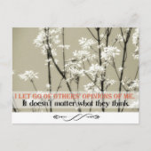 Briefkaart op maat van verwachting (Voorkant)