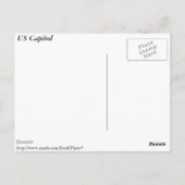 Briefkaart op Rhode Island Capitol (Achterkant)