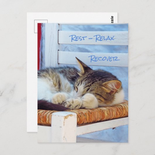 Briefkaart Opnieuw testen (Voorkant / Achterkant)