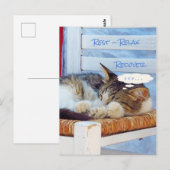 Briefkaart Opnieuw testen (Voorkant / Achterkant)