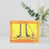 Briefkaart opzoomen door Liz Revit (Staand voorkant)