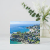 Briefkaart Oranje Beach Alabama (Staand voorkant)