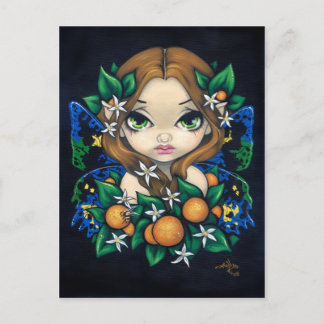 briefkaart "Oranje bloesem"
