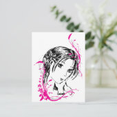 Briefkaart - Orchid (Staand voorkant)