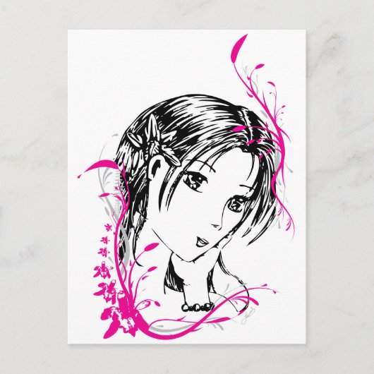 Briefkaart - Orchid (Voorkant)