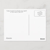 Briefkaart: Orchidee en kolibries Briefkaart (Achterkant)