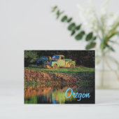Briefkaart Oregon Pickup (Staand voorkant)