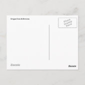 Briefkaart Oregon Pickup (Achterkant)